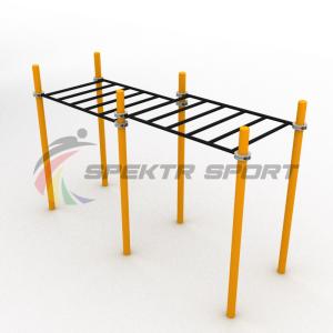 Купить Рукоход двухуровневый для Воркаут SP WRK-02_76mm в Шахтах 