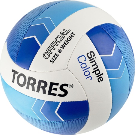Купить Мяч волейбольный Torres Simple Color любительский р.5 в Шахтах 